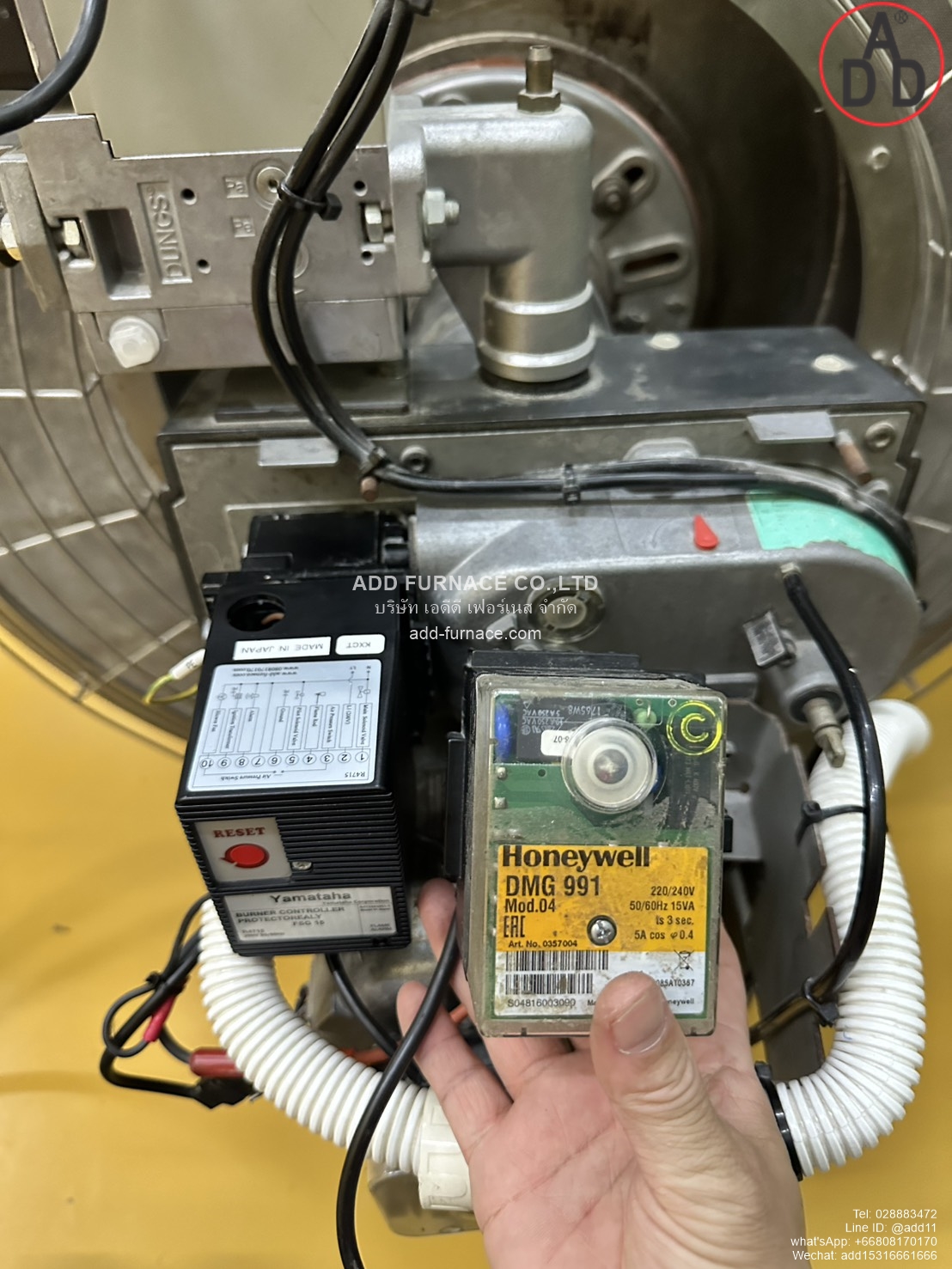 Honeywell DMG 991 Mod.04 is replaced with Yamataha R4715 (2)